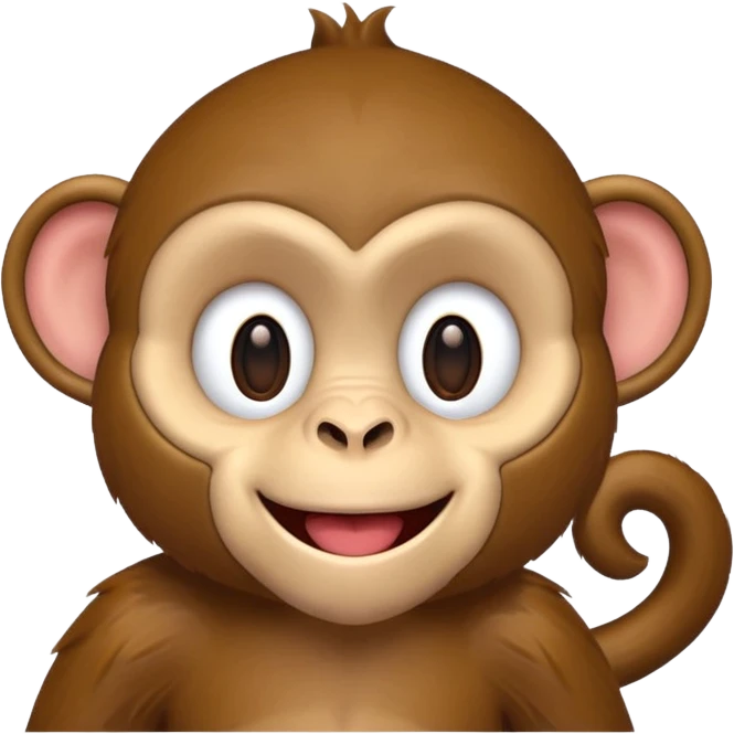 Cool monkey emoji