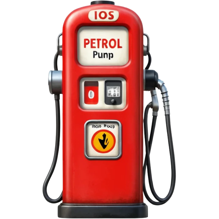 red petrol pump emoji  emoji