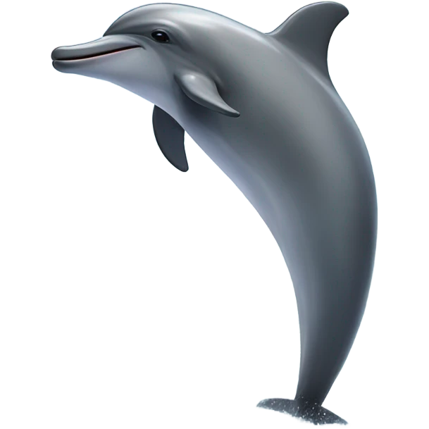 Dolphin saying I wanna die jumping in the sea with a rainbow in the corner  emoji