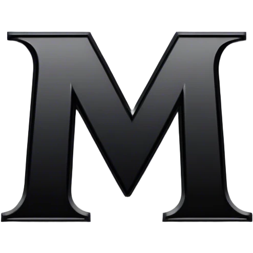 letter "M" emoji