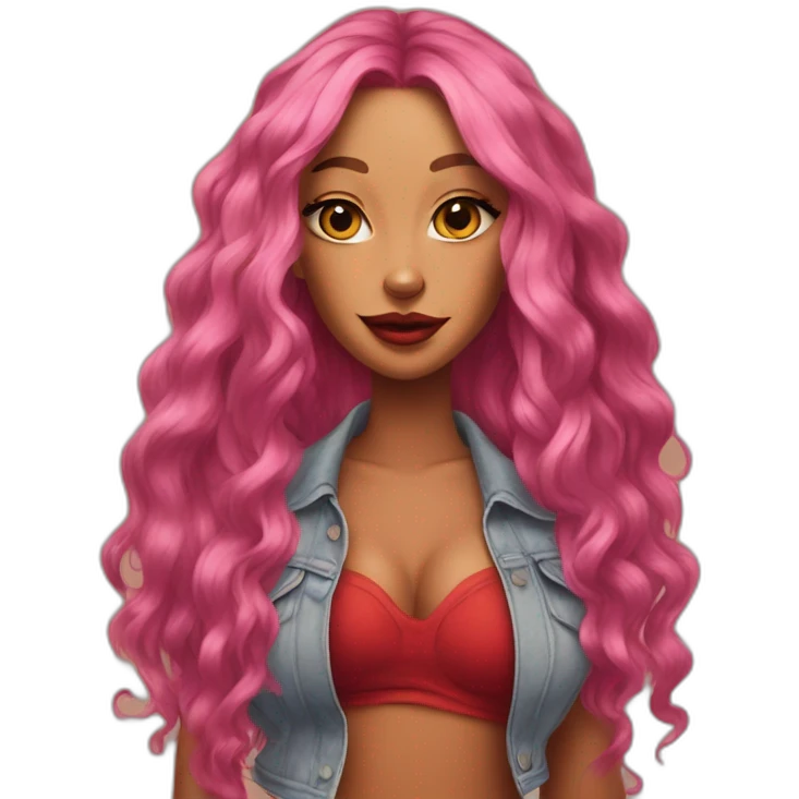 doja cat paint the town red emoji