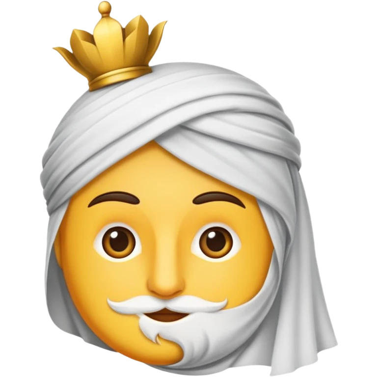 اهاسب سفید با دندان سی emoji