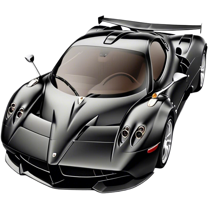 Pagani Huayra - Pagani (Model Year: 2022) (Iconic colour: Black) emoji