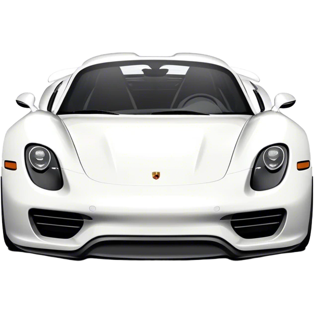 Porsche 918 Spyder - Porsche (Model Year: 2021) (Iconic colour: White) emoji