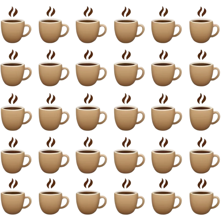 Minimalist icon set designed for social media, clean flat design, soft neutral color palette (#102b1f #ffbdc5 #4d0011 #ffffff #ffd9d9), simple coffe, smooth lines, modern and elegant style, cons grils, consistent stroke width, aesthetic and cohesive. emoji