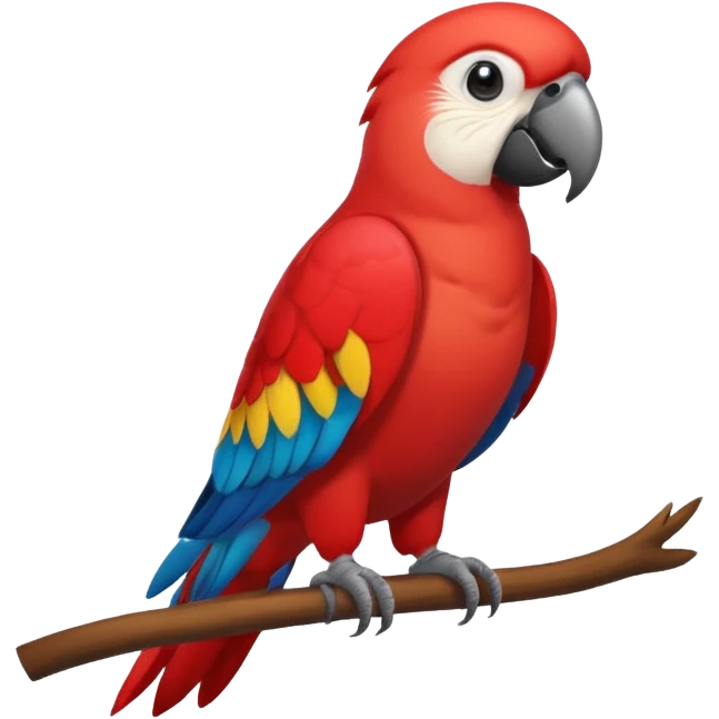 red parrot emoji