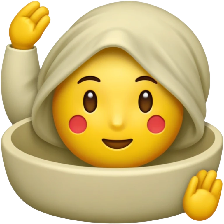 кавайная мандрагора в горшке emoji