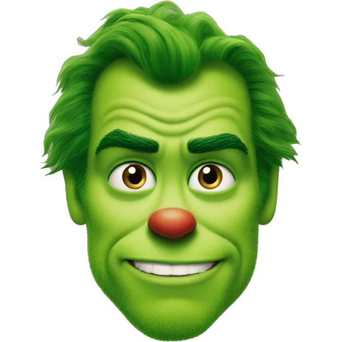 henry cavill as grinch emoji