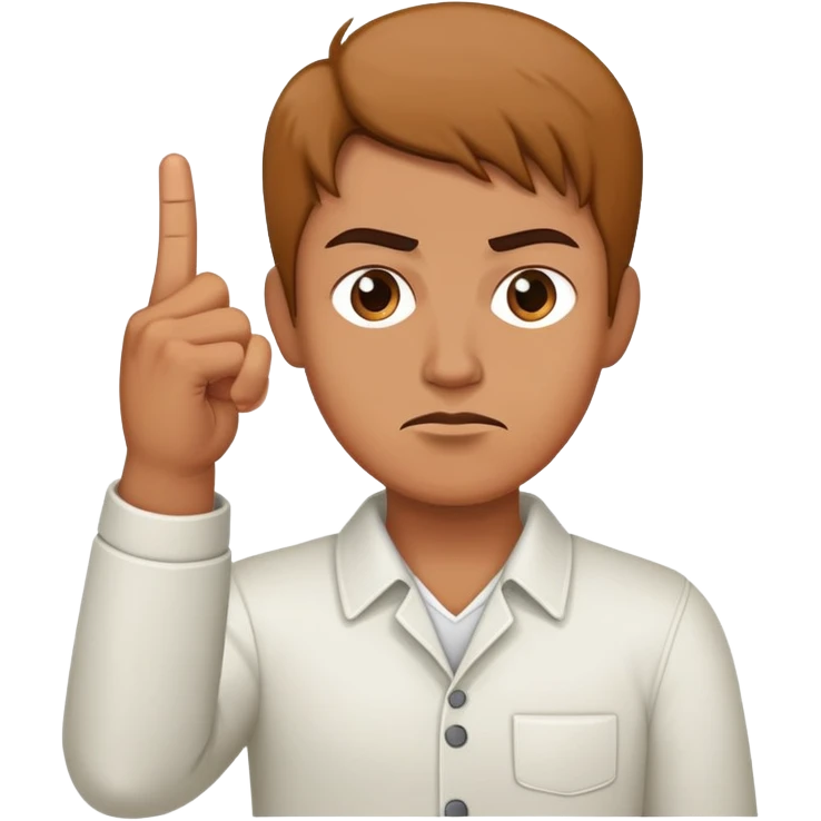 person middle finger emoji