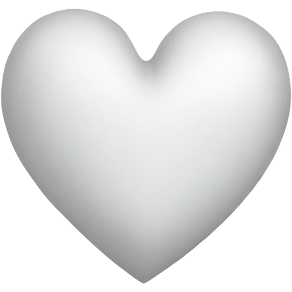 white heart emoji