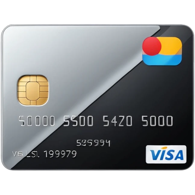 credit card and smartphone emoji