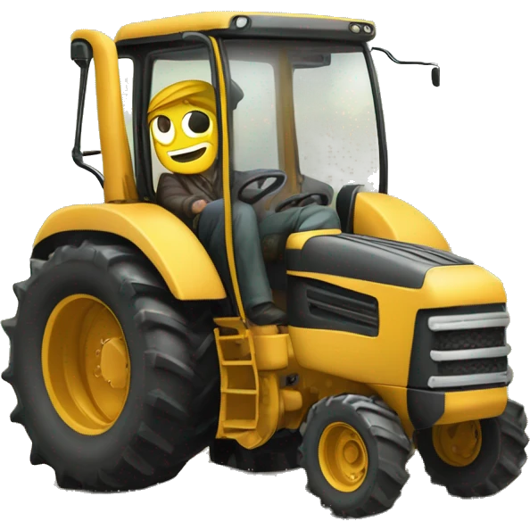 хоккей трактор emoji