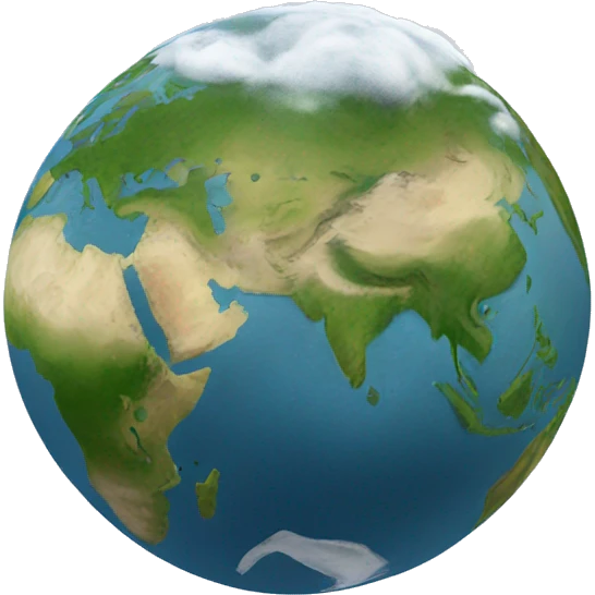 Global warming planet
 emoji