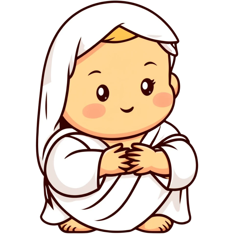Jesus as baby emoji