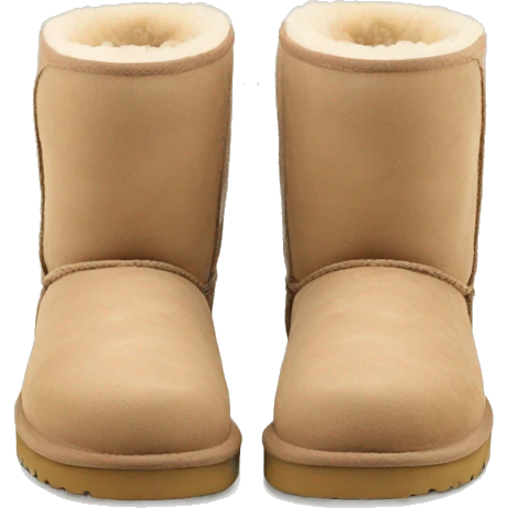 Beige ugg Schuhe  emoji