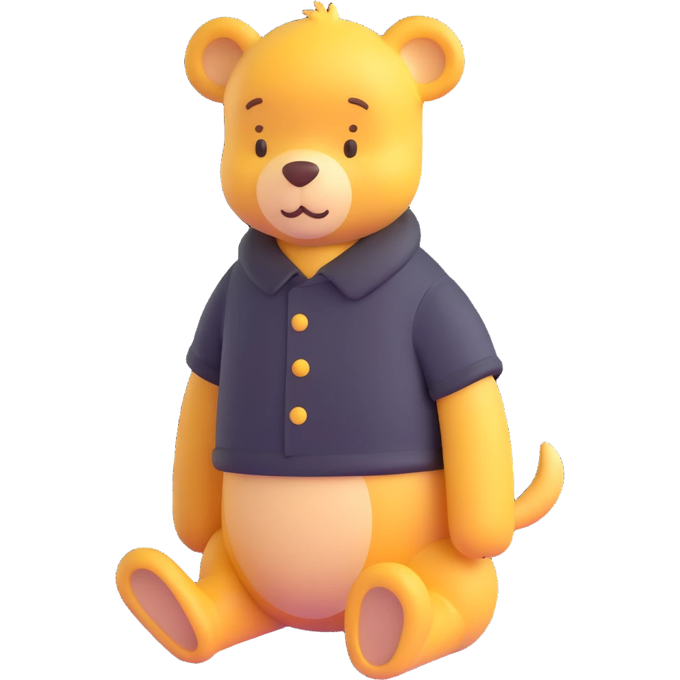 Christopher Robin from Winnie the Pooh emoji