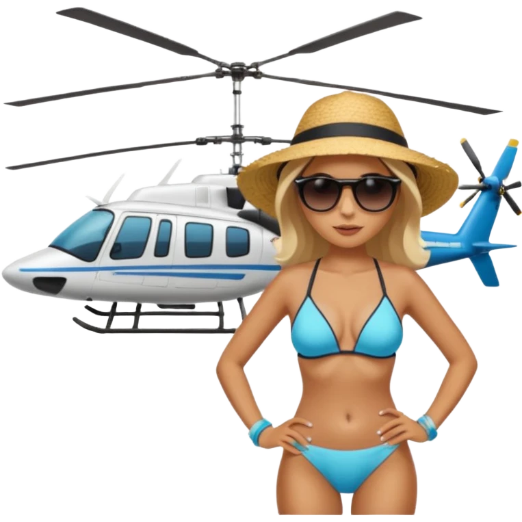 🏖️🚁VACATION at the america emoji