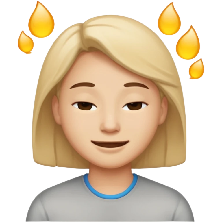Smile with eyes closed emoji