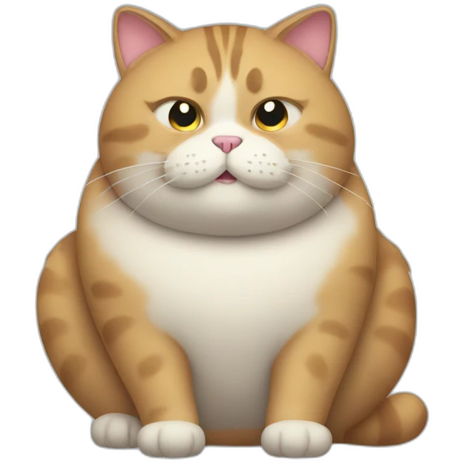 fat cat emoji