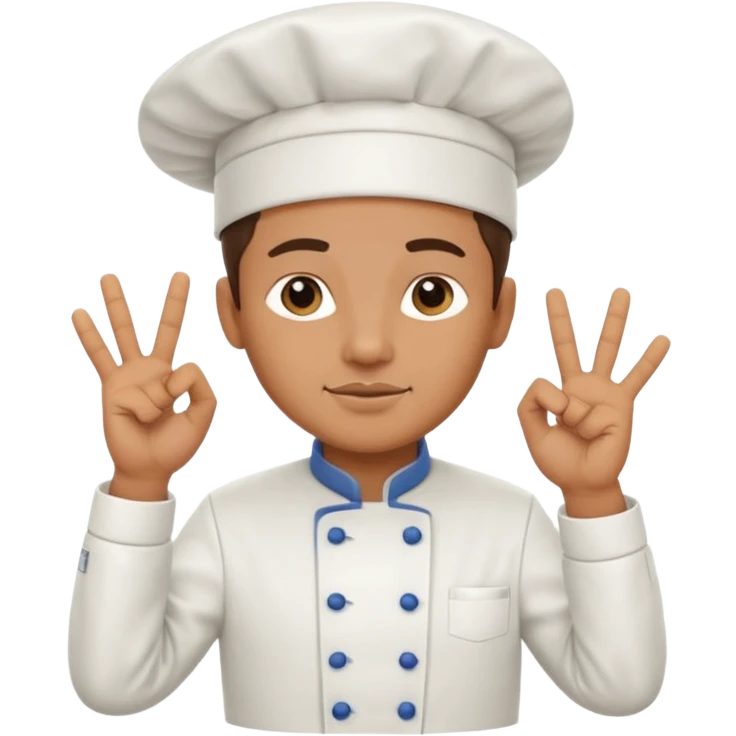 🧑‍🍳 + 🤌 emoji
