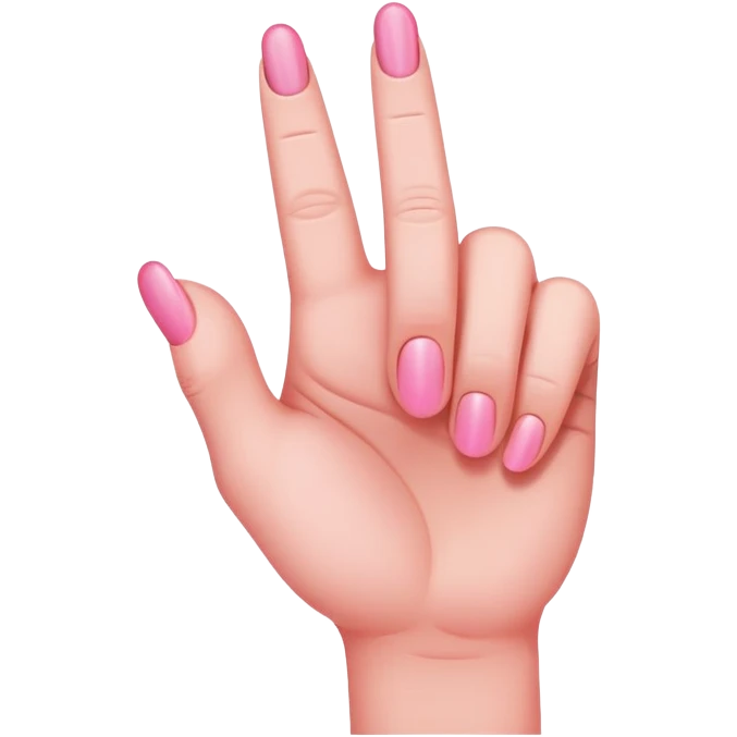 pink middle finger  emoji