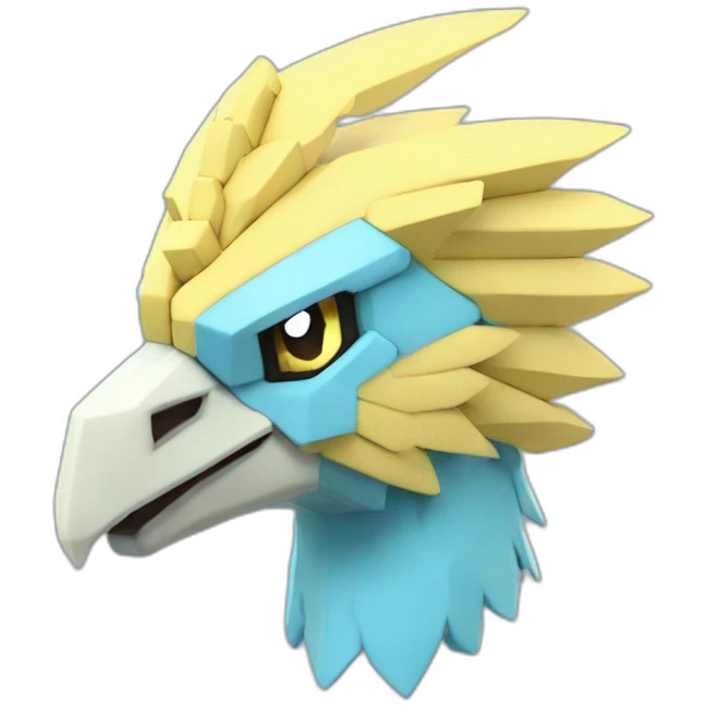 head cranial ice Articuno pokemon pixelmon Minecraft delegate emoji