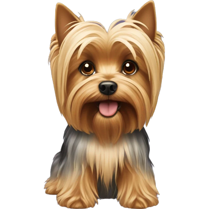 Yorkshire terrier emoji