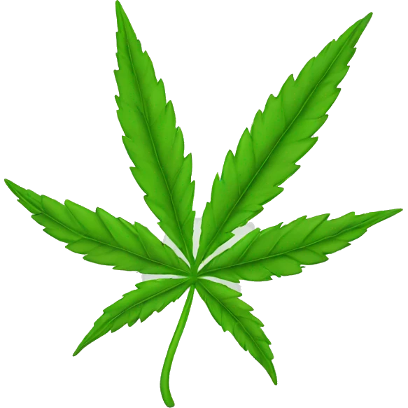 Weed joint emoji