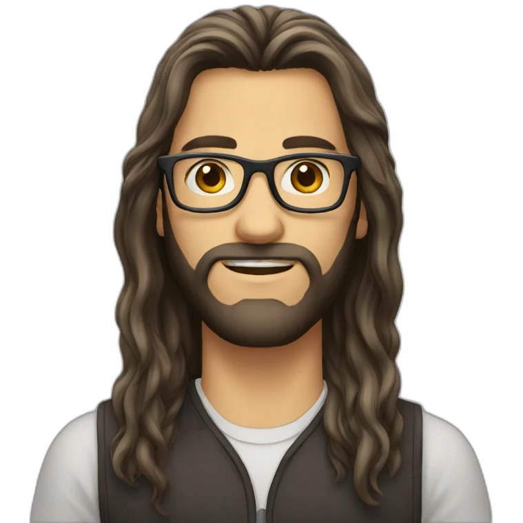long-hair-male-glasses emoji