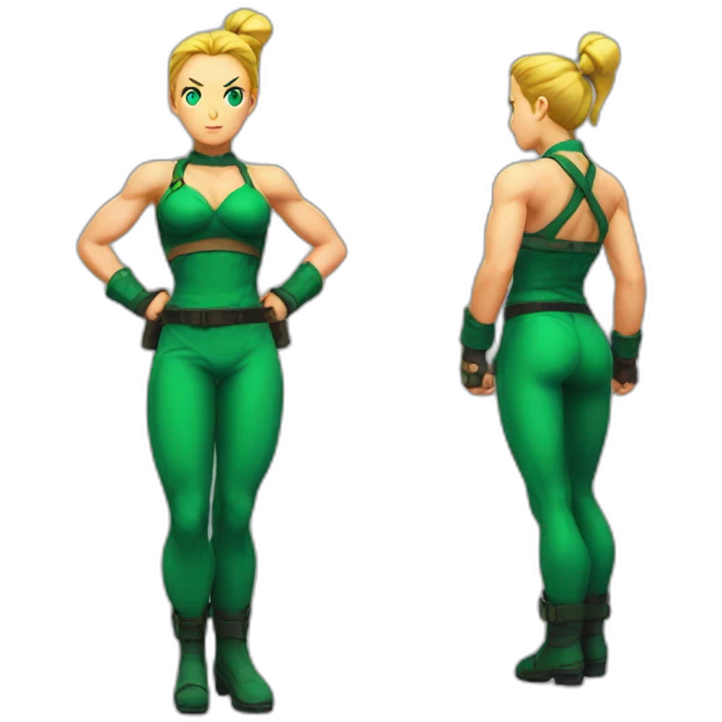 Cammy street fighter emoji