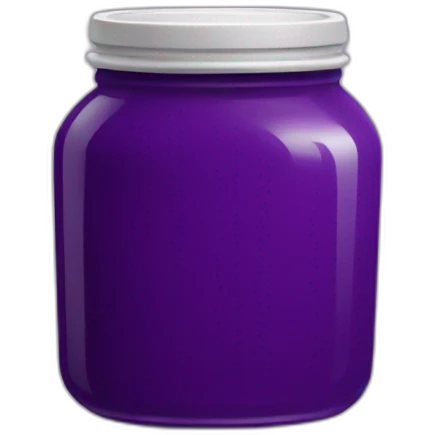 Purple Jam pot emoji