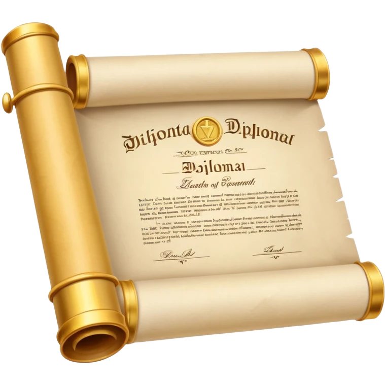 master's degree emoji