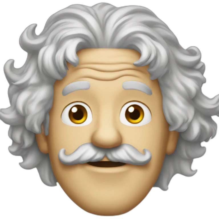 Einstein pirate emoji