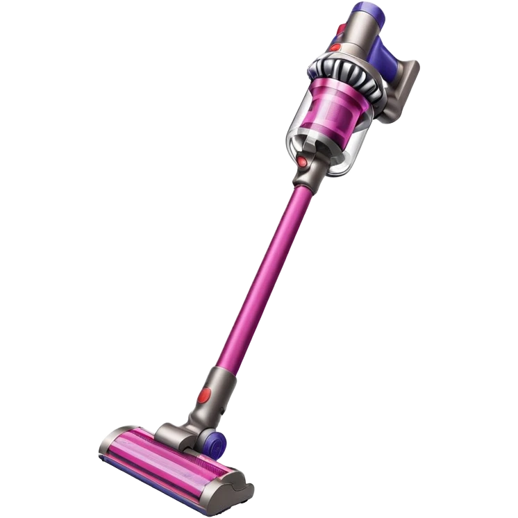 pink dyson cordless vacuum sleek emoji