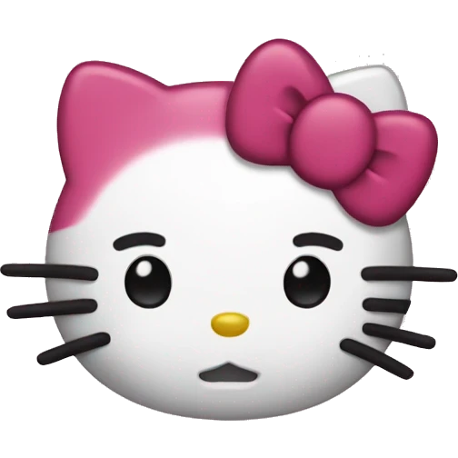 Hello kitty  emoji