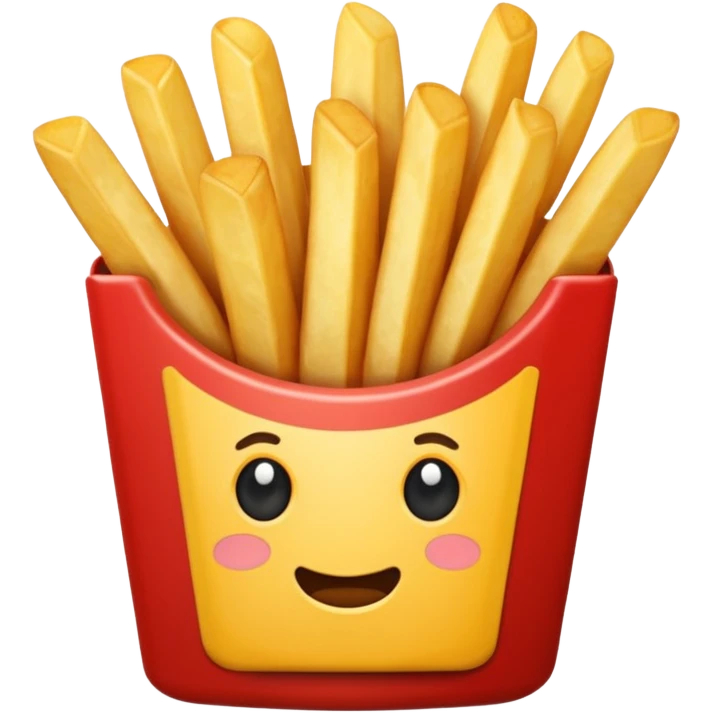 french fries emoji