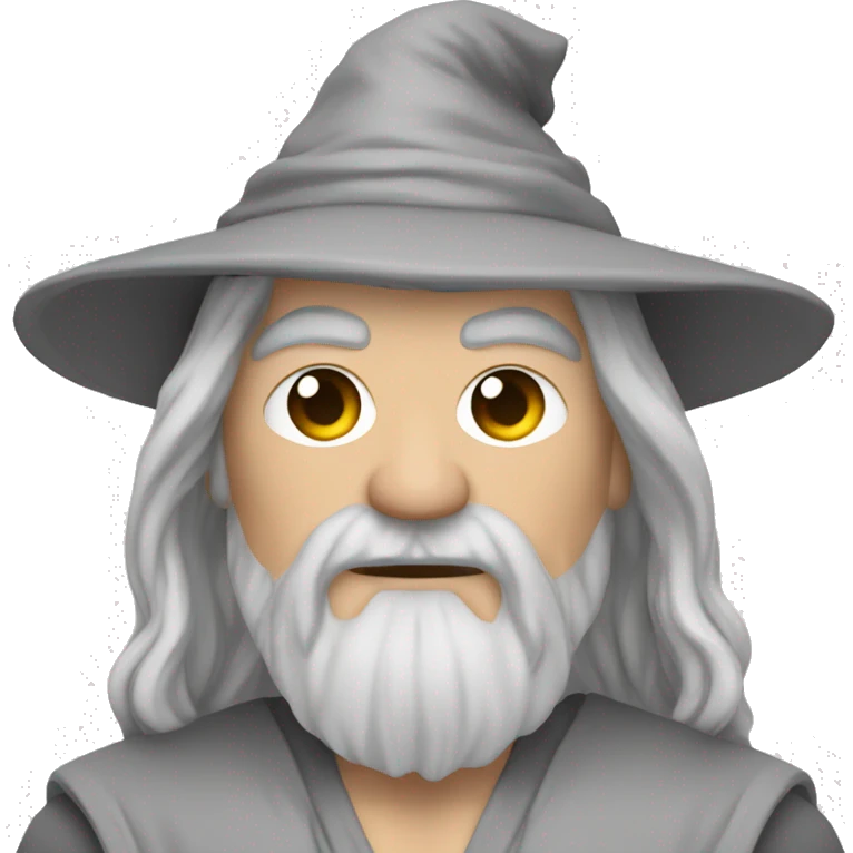 Gandalf at the gym emoji