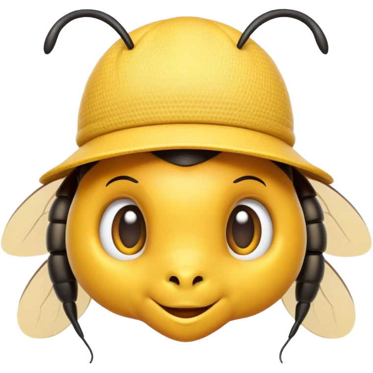 бджілка в капелюсі emoji