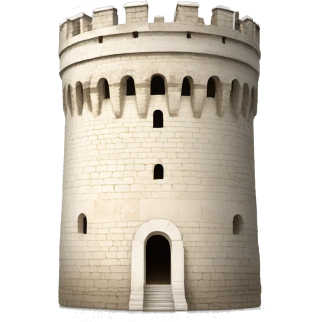 Thessaloniki white tower emoji