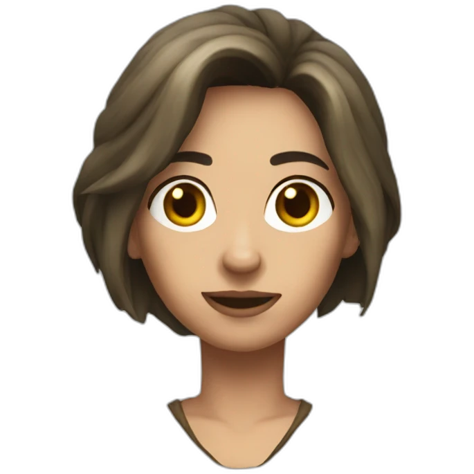 aged lara craft emoji