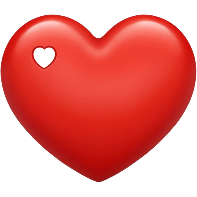 Red heart emoji