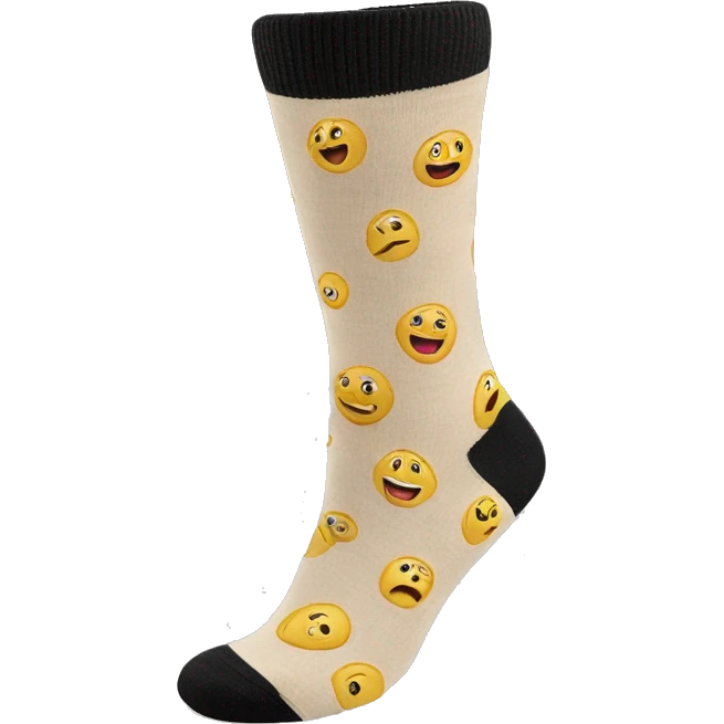 2 beige socks  emoji