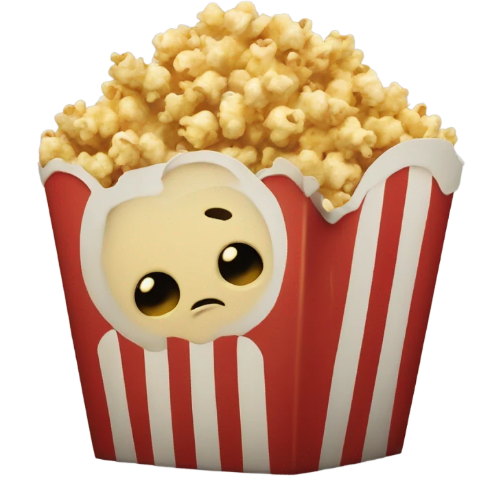 Movie theater popcorn  emoji