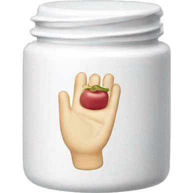 hand cream jar emoji