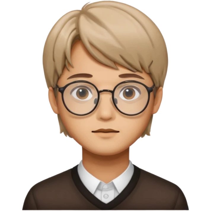 kim taehyung do bts moreno de óculos  emoji
