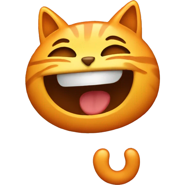 spicy emoji with cat laughing emoji  emoji