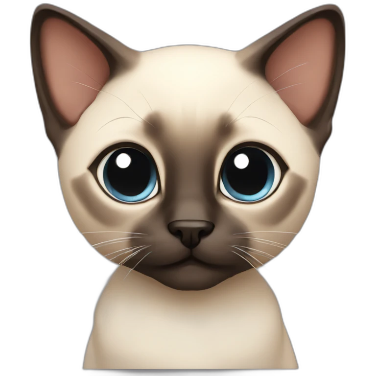 siamese kitten emoji