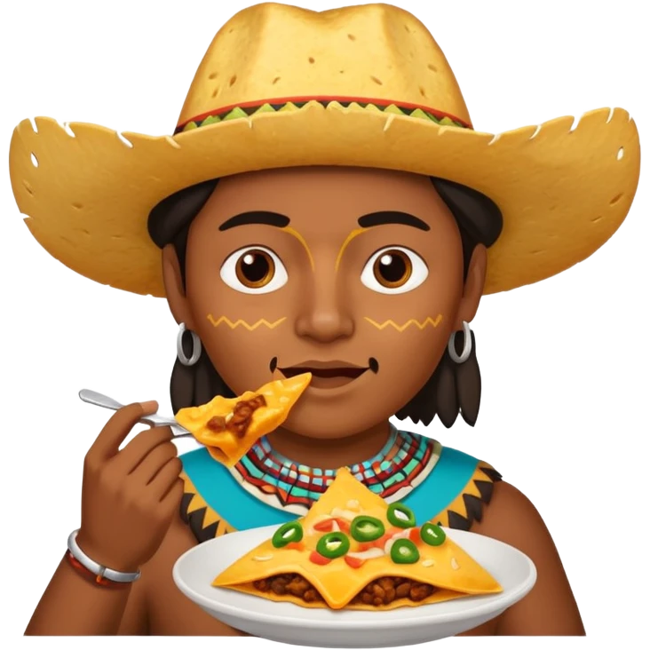 In nacho que sea un indio emoji