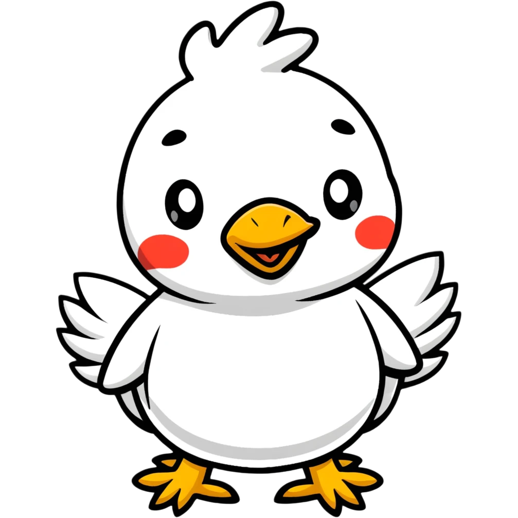 Chicken with elephant head  emoji