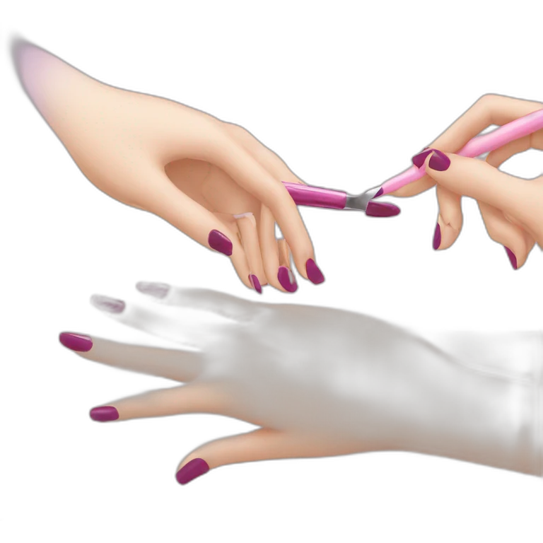 manicure training emoji